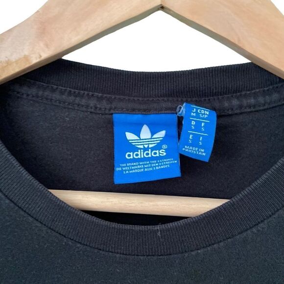 Adidas Basic Black Tee in Size Unisex Small - Picture 3 of 5